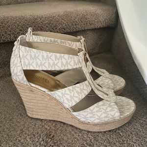 MK Wedge Sandals